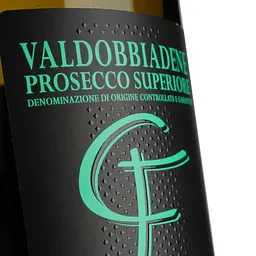 Вино ігристе Casa Farive Prosecco Superiore DOCG Valdobbiadenne Brut, біле, брют, 0,75 л - мініатюра 3