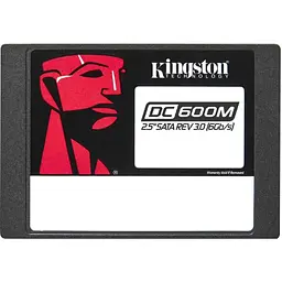 Накопичувач SSD - твердотільний диск KINGSTON 480Gb SEDC600M/480G