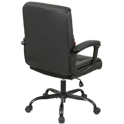 Офісне крісло Аклас Лівар TILT 10002M Чорний (PU Black) (00158598) - мініатюра 3
