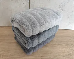 Набір турецьких махрових рушників Cestepe MicroCotton Premium 3 штуки 50x90 Ezgi 9 щільність 600 г/м2 - мініатюра 6
