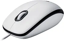 Миша Logitech Mouse M100 Білий (6853363)