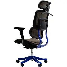 Геймерське крісло GT Racer X-626 Gray/Blue [122619] - мініатюра 4
