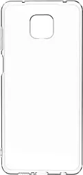 Чохол Silicone Case WS Xiaomi Redmi Note 9 Pro/Poco M2 Pro Прозорий