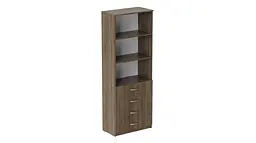 Шафа Анжело Ferrum-decor на 3 полиці з 4 ящиками 1900x700x380 ДСП Дуб Сонома Трюфель 16 мм (FRD-105023) - мініатюра 2