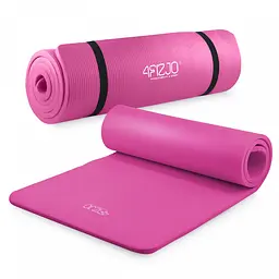 Килимок (мат) спортивний 4FIZJO NBR 180 x 60 x 1.5 см для йоги та фітнесу Pink (P-5905973405669) - мініатюра 12