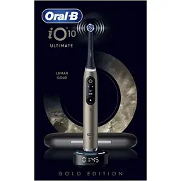 Електрична зубна щітка Oral-B iO 10 Місячно золота - мініатюра 2