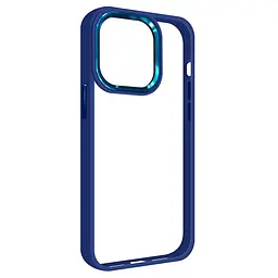 Чехол для Apple iPhone 14 Pro, UNIT2, синий, ударопрочный, прозрачный противоударный чехол-накладка из TPU и поликарбоната (PC), с защитными бортиками, защита всего корпуса от ударов и царапин, ArmorStandart (ARM69946)
