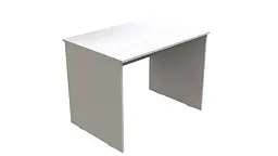 Стіл комп'ютерний Алесандро Ferrum-decor 750x1000x700 ДСП Білий 16 мм (FRD-104728) - мініатюра 2