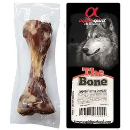 Ласощі для собак Alpha Spirit Ham Bone Standard Vacuum "Стандарт" 20 см (8437015969244)
