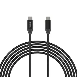 Кабель Choetech ХСС-1036 Black USB-C to USB-C PD3.1 240W 2m (43-00126) - мініатюра 2
