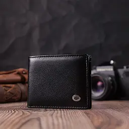 Шкіряний затискач для грошей ST Leather 11х8.5х1.5 см acs0028302 - мініатюра 6