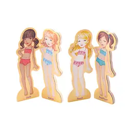 Дитяча гра Гардероб на магнітах TREE TOYS 47х35х3 см igr0001557 - мініатюра 5