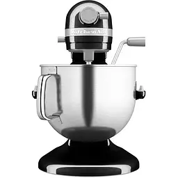 Планетарний міксер KitchenAid Artisan з підйомною чашею 6.6 л чорний (5KSM70SHXEOB) - мініатюра 4