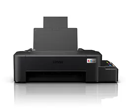Принтер струменевий колірний A4 Epson L121, Black, 720х720 dpi, до 9/4.8 стор/хв, USB, вбудовані СНПЧ по 40 мл, чорнило 664 (C11CD76414) - мініатюра 2
