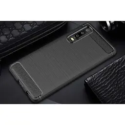 Чохол до мобільного телефона Laudtec для Huawei P30 Carbon Fiber (Black) (LT-P30B) - мініатюра 9