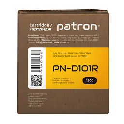 Картридж Patron SAMSUNG ML-2160 Extra /MLT-D101S (PN-D101R) - мініатюра 3