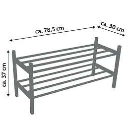 Полиця для взуття Casa Si Shoe Rack Bamboo (CS92307W04) - мініатюра 4