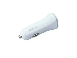 Автомобільний зарядний пристрій Aspor A903 (2USB/3.4 A) White