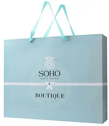 Комплект постільної білизни Євро Boutique 200х230 см Dew MistyRose SOHO pbe0050852 - мініатюра 4