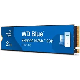 Накопичувач SSD M.2 2280 2TB SN5000 WD (WDS200T4B0E) - мініатюра 2