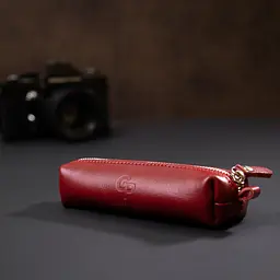 Жіноча шкіряна ключниця GRANDE PELLE 13х3х4 см acs0018680 - мініатюра 5