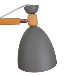 Люстра стельова Brille в спальню Е27 60W GY (BL-741C/5) - мініатюра 4