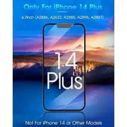 OLED-екран ARSSLY для iPhone 14 Plus РК-сенсорний екран у зборі з ремонтним комплектом Чорний, 6.7 - мініатюра 3