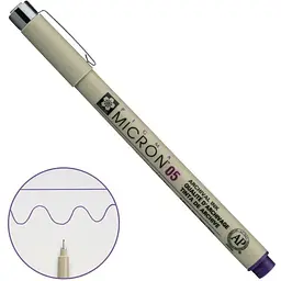 Лінер Pigma Micron (0.5) 0.45 мм Фіолетовий Sakura