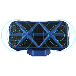 Портативна акустика EMIE Lambo bluetooth speaker Blue - мініатюра 6
