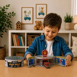 Ігровий набір Car Wax - Автосервіс з мінімоделлю Зміни Колір (в асортименті) (SK-112LKS) - мініатюра 6
