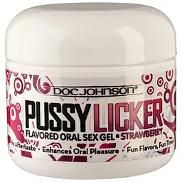 Смачний гель для кунілінгусу Doc Johnson Pussy Licker Strawberry (56 г)