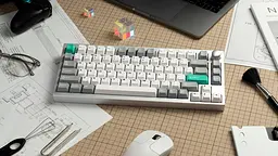 Клавіатура механічна P1 Pro 84Key, Keychron Super Brown, WL/BT/USB-A, QMK/VIA, Hot-Swap, EN Lemokey teh0013906 - мініатюра 3