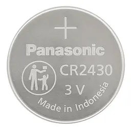 Батарейка дискова Panasonic CR2430 3V (18591-hbr) - мініатюра 2
