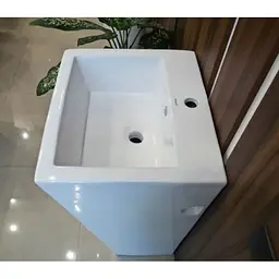 Раковина Newarc Power 51x45 підлоговий 3813, Білий - мініатюра 3