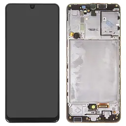 Дисплей Samsung A315 Galaxy A31, чорний, з рамкою, Original (PRC)