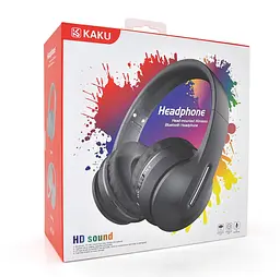 Бездротові Bluetooth-навушники iKAKU KSC-288 DIANMING Black - мініатюра 2