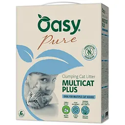 Наповнювач Oasy multicat plus мультикет плюс 6 л