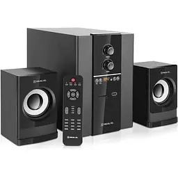 Колонки 2.1 M-355 Black, сателіти 2 x 12 Вт REAL-EL teh0021034 - мініатюра 2