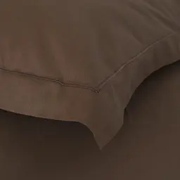 Наволочки сатин Lotus Home - Dakota Modern шоколадний 50x70+5 (2 од) - мініатюра 2