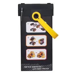 Конструктор Microlab Toys Будівельна техніка — екскаватор (MT8901) - мініатюра 4