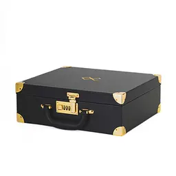 БДСМ-набір LOCKINK Moonlight Treasure Chest, коричневий, натуральна шкіра - мініатюра 9