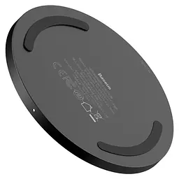 Бездротовий зарядний пристрій Baseus Simple Magnetic Чорний (WXJK-E01) - мініатюра 4