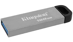 Флеш накопичувач USB 128Gb DataTraveler Kyson, Silver Kingston teh0021098 - мініатюра 2