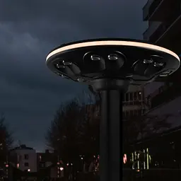 LED світильник автономний парковий IP54 VIDEX 1400Lm Сенсорний - мініатюра 9