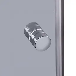 Душова кабіна Lidz Latwa SC80x80.SAT.HIGH.GR, скло тоноване 4 мм без піддону - мініатюра 3