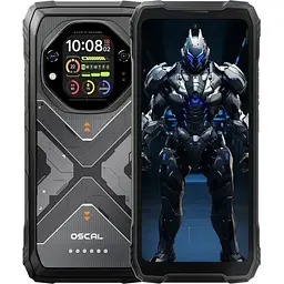 Смартфон Oscal Tank 1 16/512GB Black EU [170350]