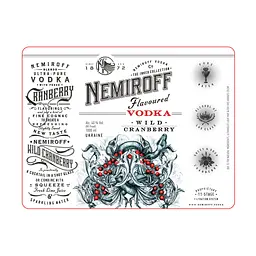Настоянка Nemiroff Wild Cranberry 40% 1 л - мініатюра 4