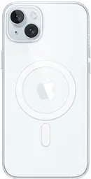 Оригінальний прозорий чохол для iPhone 15 Plus Apple Clear Case with MagSafe (MT213ZM/A) протиударний - мініатюра 4