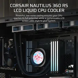 СВО Corsair Nautilus 360 RS LCD (CW-9061033-WW) - мініатюра 3
