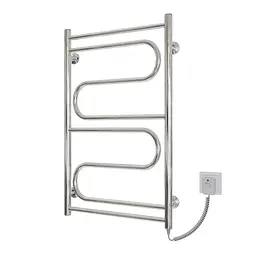 Електрична рушникосушарка Kosser Зигзаг 800x500 ER ДЗ02ЕR, Хром, Праве